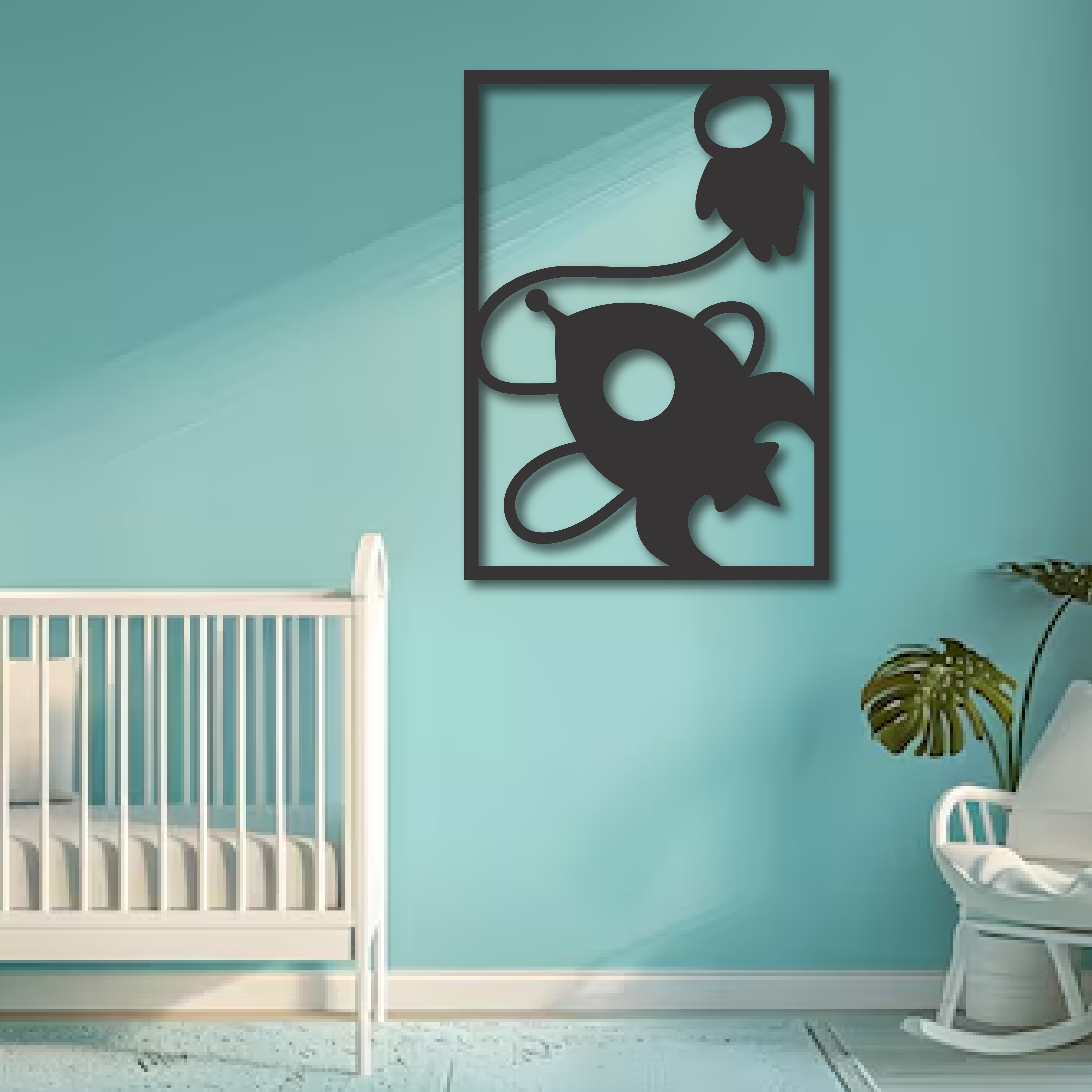 Wood Wall Cutouts -  Astronaut